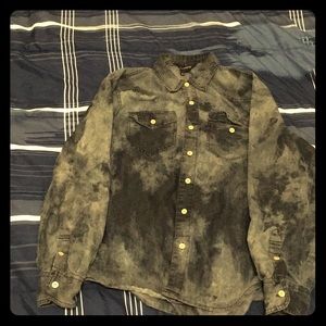 Rocawear denim button up